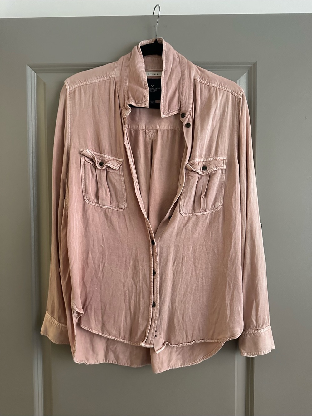 American Eagle Boyfriend button up shirt